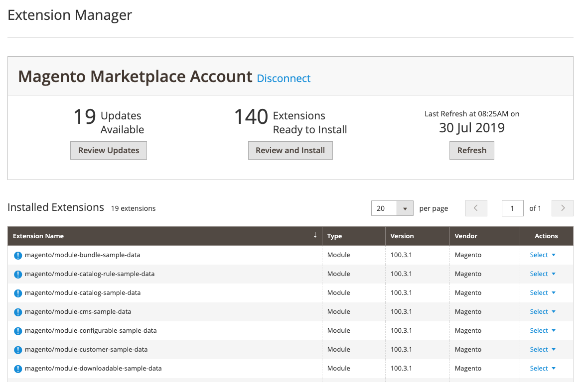Marketplace screenshot